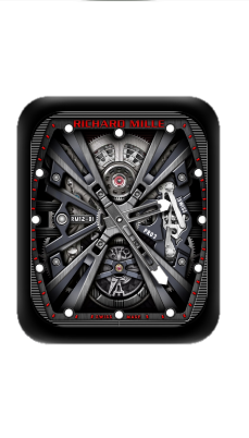 RICHARD MILLE理查德机械数字指针表盘