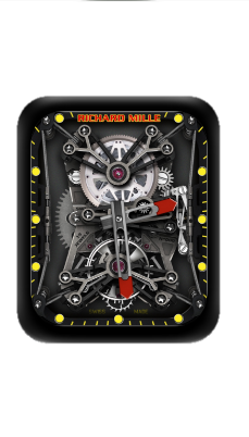 RICHARD MILLE理查德机械数字指针表盘