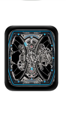 RICHARD MILLE理查德机械数字指针表盘