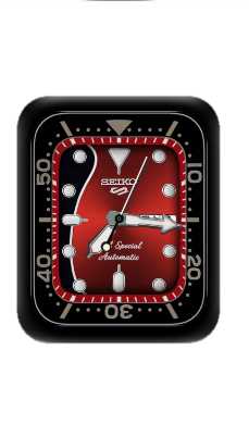 SEIKO精工数字指针表盘