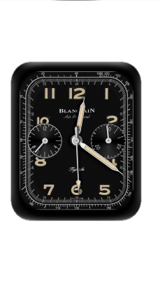 宝珀Blancpain指针表盘