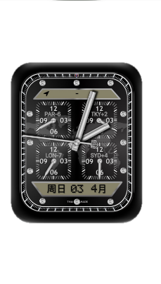 数字指针方形表盘