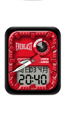 CASIO卡西欧数字指针表盘