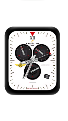 百年灵BREITLING数字指针表盘