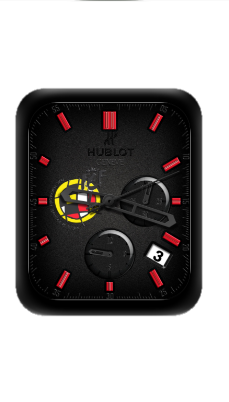 HUBLOT宇舶数字指针表盘