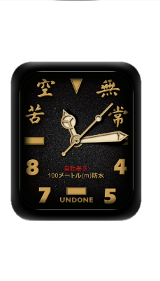 空苦无常数字指针表盘