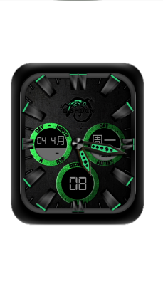 G-SHOCK数字指针表盘