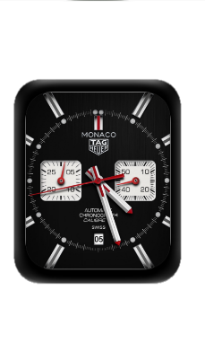 Tag Heuer泰格豪雅数字指针表盘