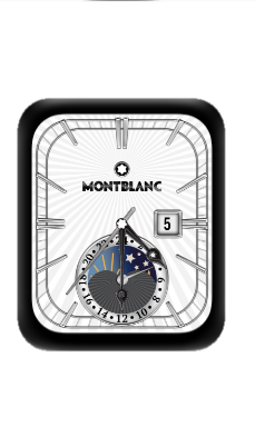 万宝龙Montblanc 数字指针表盘