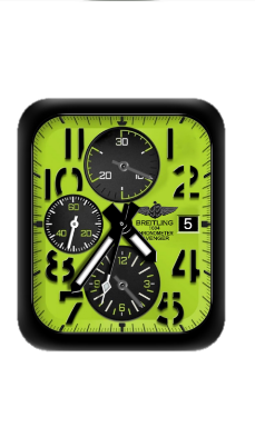 百年灵BREITLING数字指针表盘