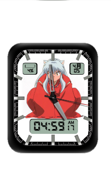 卡通动漫数字表盘