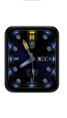 Luminox鲁美诺斯数字指针表盘