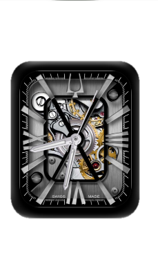 镂空机械指针表盘