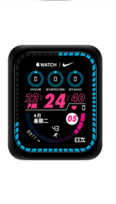 NIKE耐克数字表盘