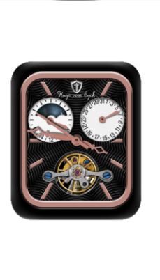 数字指针机械表盘