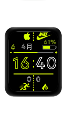 NIKE耐克数字运动表盘