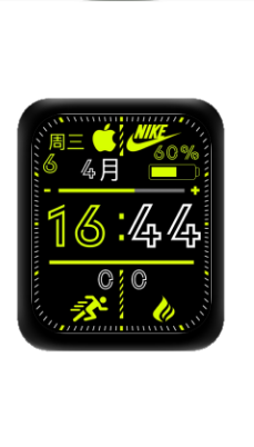 NIKE耐克数字运动表盘