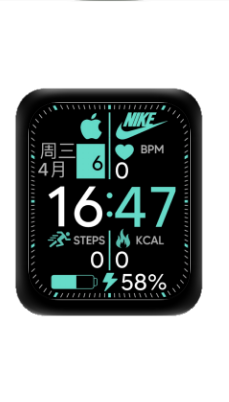 NIKE耐克数字运动表盘