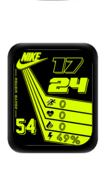 NIKE耐克数字表盘