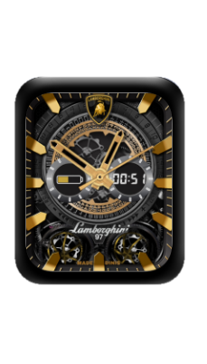 兰博基尼数字指针机械表盘