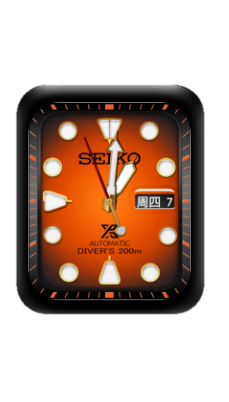 SEIKO精工数字指针表盘