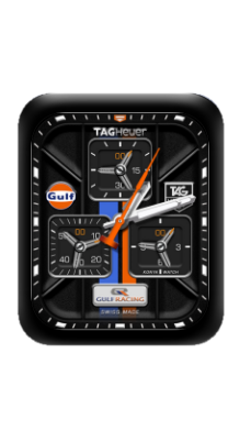 Tag Heuer泰格豪雅数字指针表盘