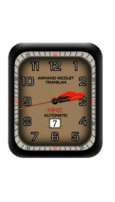 ARMAND NICOLET艾美达数字指针表盘