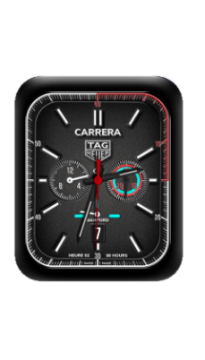 Tag Heuer泰格豪雅数字指针表盘