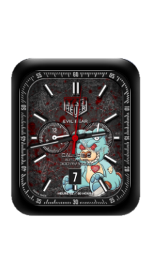 Tag Heuer泰格豪雅暴力熊数字指针表盘