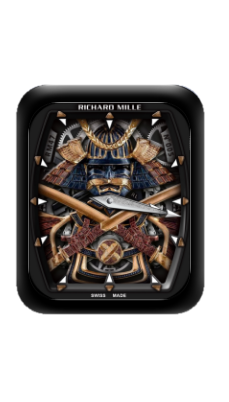 RICHARD MILLE理查德黑武士指针表盘