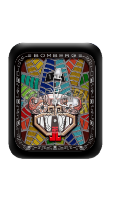 BOMBERG邦贝里数字指针表盘