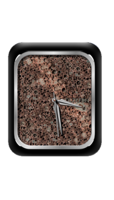 简约陨石坑指针表盘