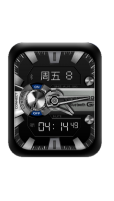 CASIO卡西欧数字指针表盘