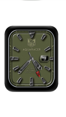 Tag Heuer泰格豪雅数字指针表盘