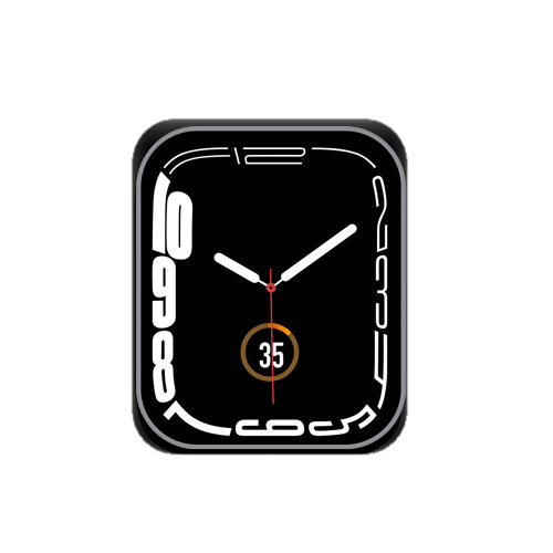 简约数字指针S7表盘