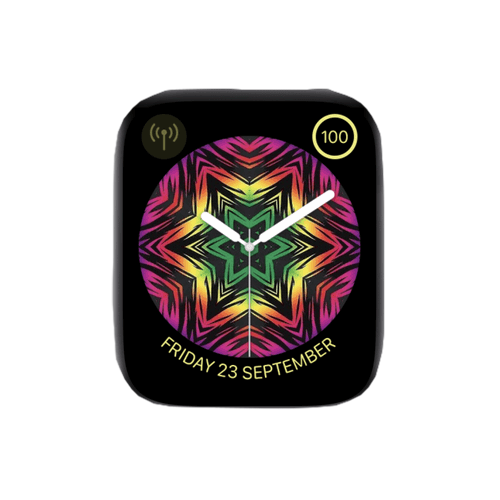 多彩万花筒指针表盘