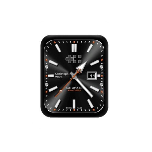 黑色数字指针表盘