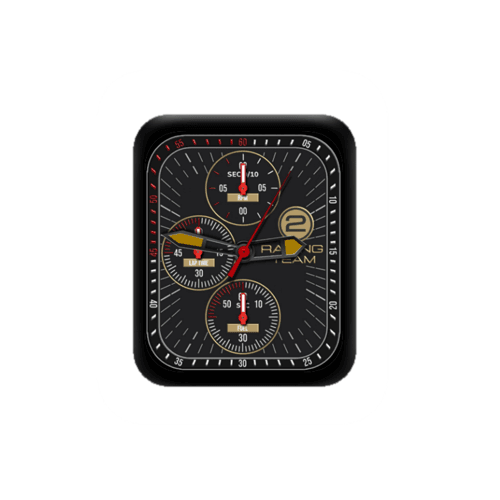 黑色数字指针表盘