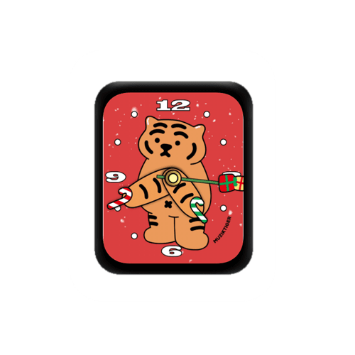 Muziktiger小老虎数字指针表盘