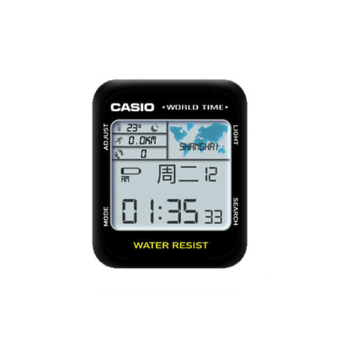 CASIO卡西欧数字表盘