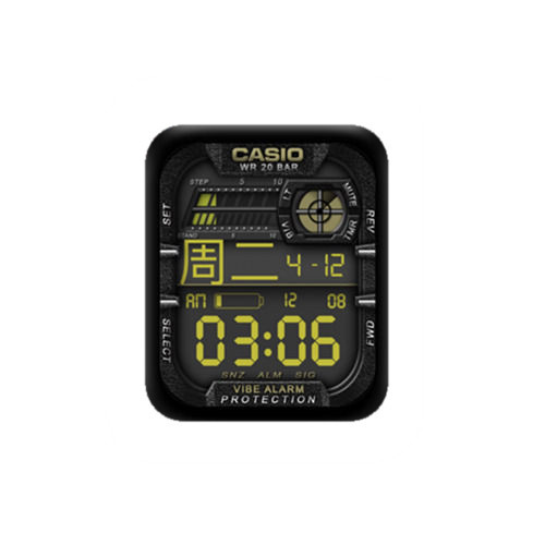 CASIO卡西欧数字表盘