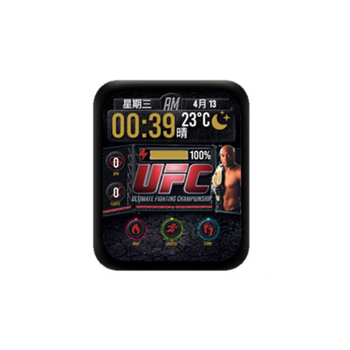 UFC拳赛数字表盘