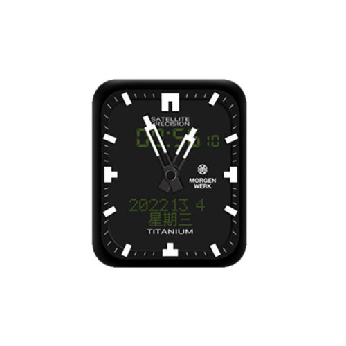 简约数字指针表盘