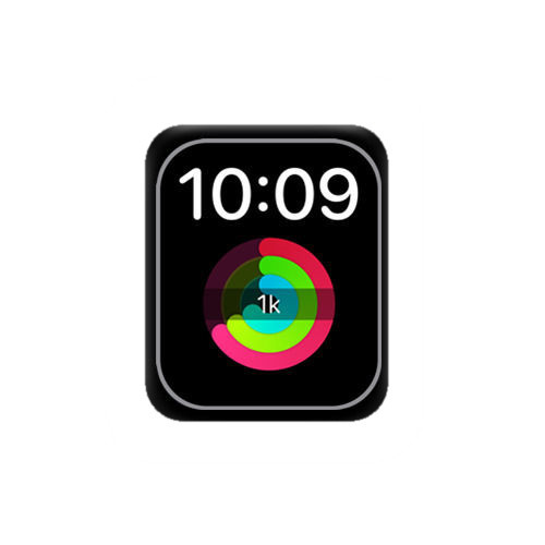 简约数字运动表盘