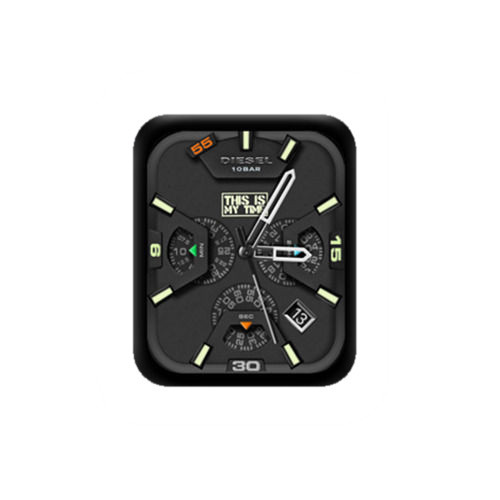 DIESEL丹宁数字指针表盘