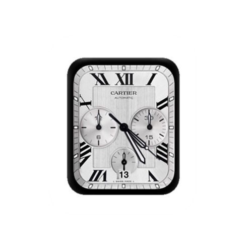 CARTIER卡地亚数字指针表盘