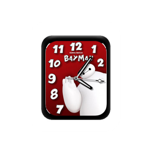 卡通动漫大白数字指针表盘