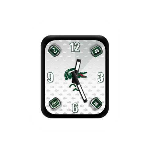 LACOSTE法国鳄鱼数字指针表盘