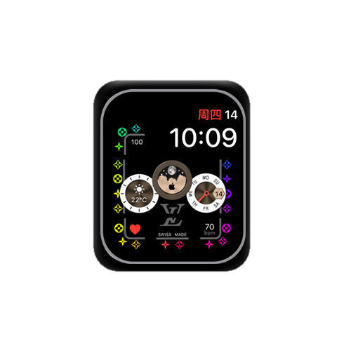 路易威登LOUIS VUITTON数字心率表盘