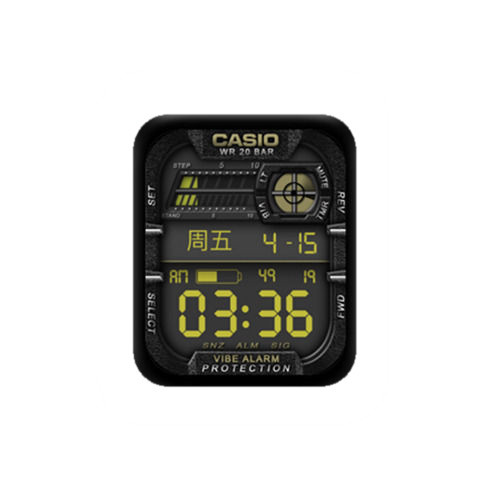 CASIO卡西欧数字表盘